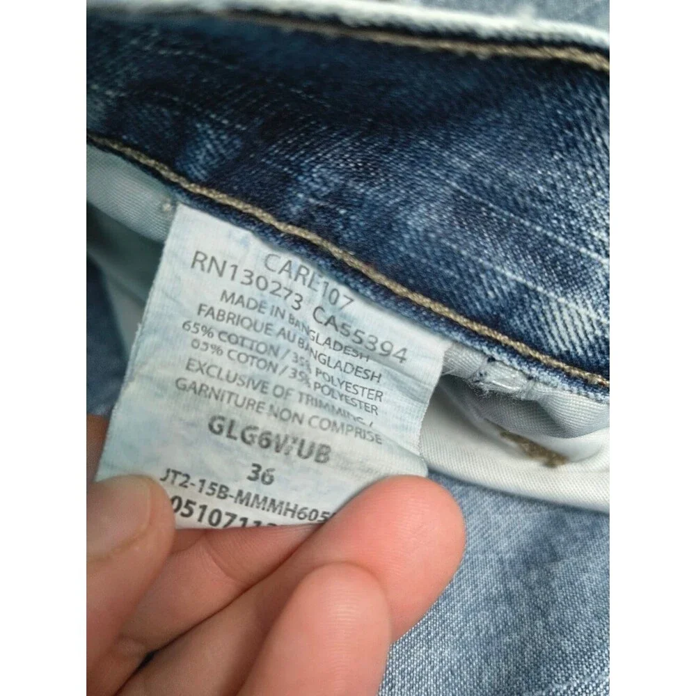 Wrangler Cargo Jean Shorts Jorts Size 36